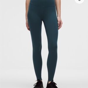 Lululemon Athletica Deep Teal Leggings